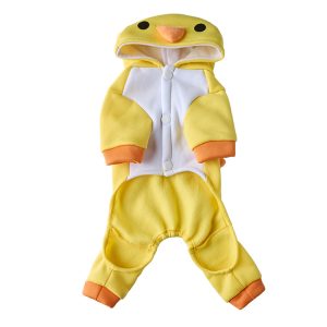 Cute Chick Costume Pet Four-Leg Warm Hoodie
