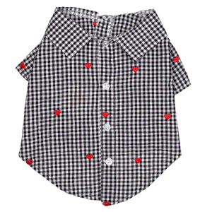 Shirt | Gingham Hearts