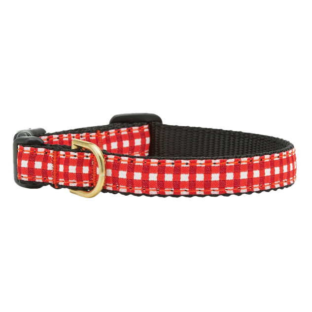 Teacup Collar | Red Gingham